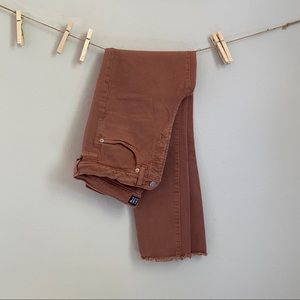 Rust Color Gap Denim